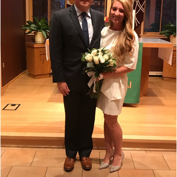 alice + olivia Virgil Boat Neck Wrap Dress - Picture 6 of 6